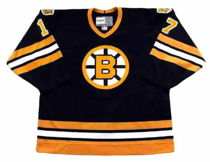 STAN JONATHAN Boston Bruins 1978 CCM Vintage Throwback Away NHL Hockey Jersey