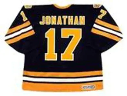 STAN JONATHAN Boston Bruins 1978 CCM Vintage Throwback Away NHL Hockey Jersey 