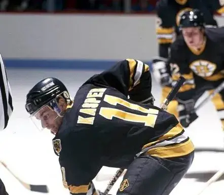STEVE KASPER Boston Bruins 1988 CCM Vintage Throwback NHL Hockey Jersey 