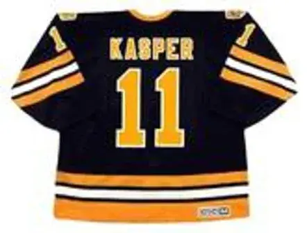 STEVE KASPER Boston Bruins 1988 CCM Vintage Throwback NHL Hockey Jersey 