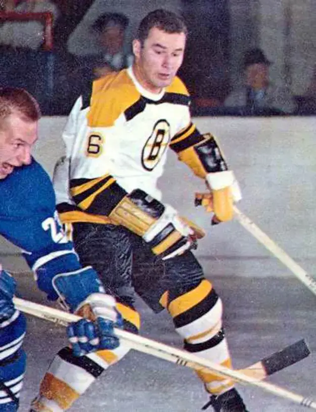 TED GREEN Boston Bruins 1966 CCM Vintage Throwback Away NHL Hockey Jersey 