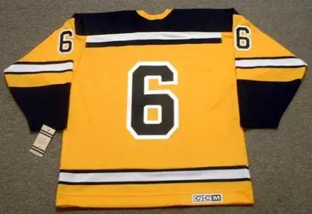 TED GREEN Boston Bruins 1966 CCM Vintage Throwback NHL Jersey 