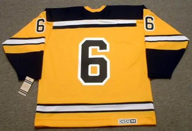 TED GREEN Boston Bruins 1966 CCM Vintage Throwback NHL Jersey 