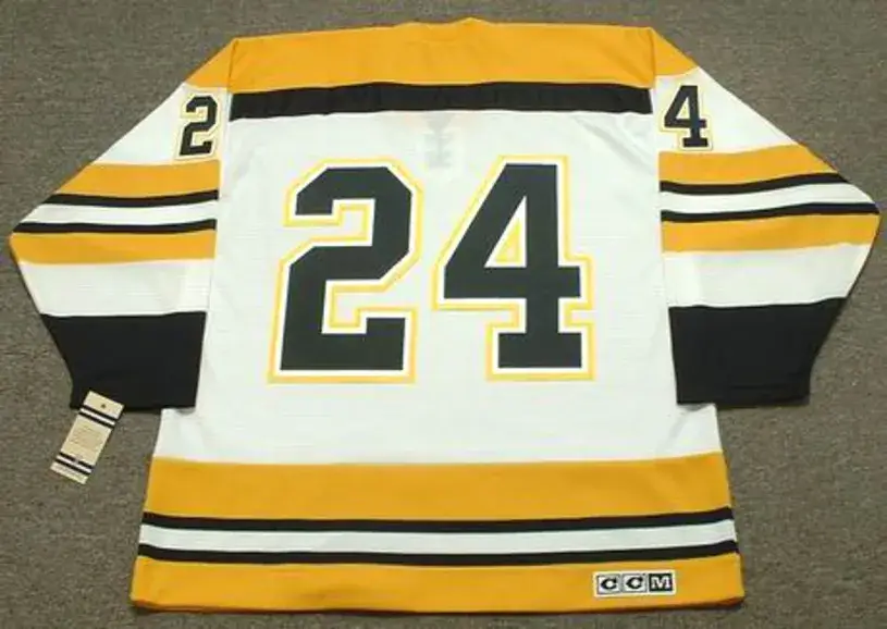 TERRY O’REILLY Boston Bruins 1973 CCM Vintage Throwback Home NHL Hockey Jersey 