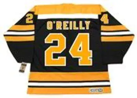 TERRY O’REILLY Boston Bruins 1974 CCM Vintage Throwback NHL Hockey Jersey 