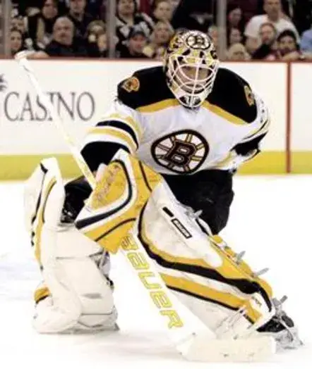 TIM THOMAS Boston Bruins 1992 CCM Vintage Throwback Home NHL Hockey Jersey 