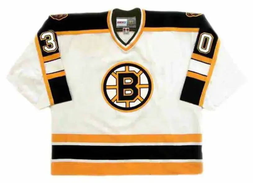 TIM THOMAS Boston Bruins 2006 CCM Vintage Away NHL Hockey Jersey