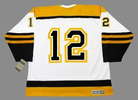 WAYNE CASHMAN Boston Bruins 1960’s CCM Vintage Throwback Away NHL Hockey Jersey 