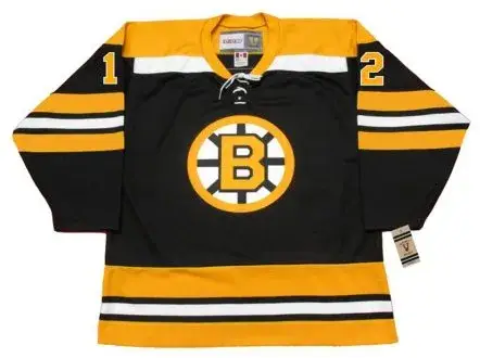 WAYNE CASHMAN Boston Bruins 1974 CCM Vintage Throwback NHL Hockey Jersey