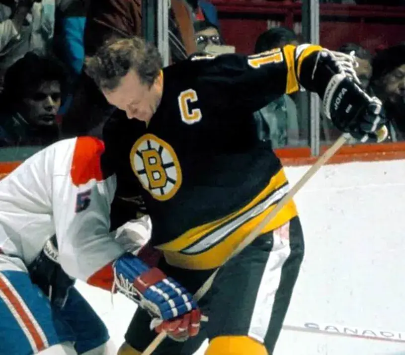 WAYNE CASHMAN Boston Bruins 1978 CCM Vintage Throwback Away NHL Hockey Jersey 
