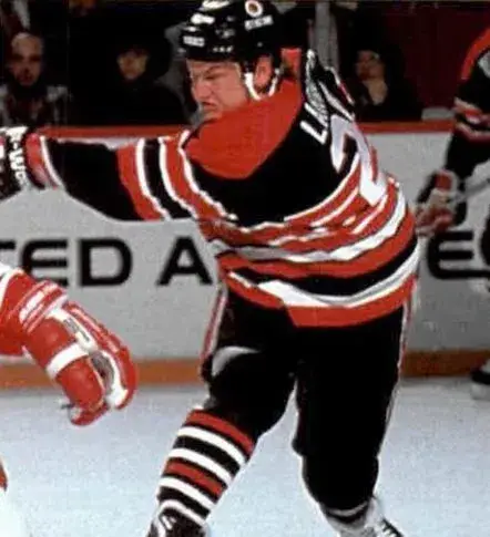 STEVE LARMER Chicago Blackhawks 1992 CCM Vintage Throwback NHL Hockey Jersey 