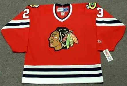 STU GRIMSON Chicago Blackhawks 1991 CCM Throwback NHL Hockey Jersey