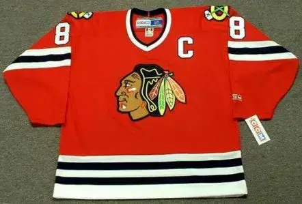 TERRY RUSKOWSKI Chicago Blackhawks 1981 CCM Throwback NHL Hockey Jersey