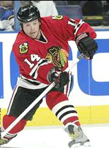 THEOREN FLEURY Chicago Blackhawks 2002 CCM Throwback Alternate NHL Hockey Jersey 