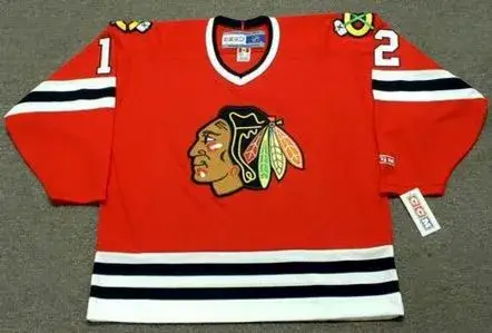 TOM LYSIAK Chicago Blackhawks 1981 CCM Throwback NHL Hockey Jersey