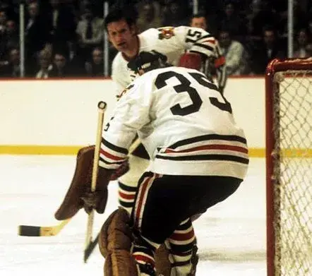 TONY ESPOSITO Chicago Blackhawks 1970 CCM Vintage Throwback NHL Hockey Jersey 