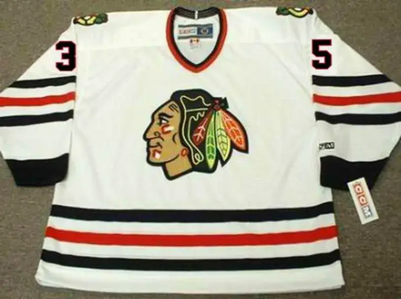 TONY ESPOSITO Chicago Blackhawks 1977 CCM Throwback Home NHL Hockey Jersey