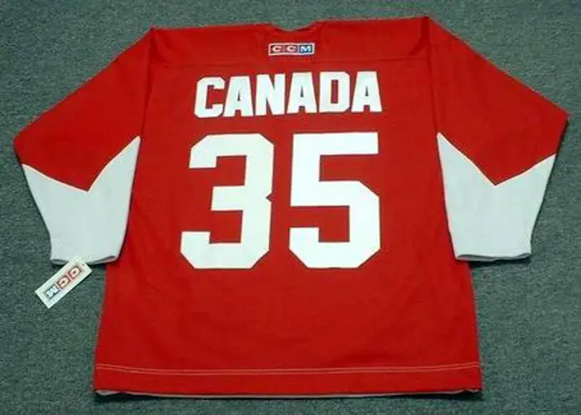 TONY ESPOSITO Team Canada 1972 CCM Throwback Hockey Jersey 