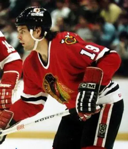 TROY MURRAY Chicago Blackhawks 1985 CCM Throwback NHL Hockey Jersey 
