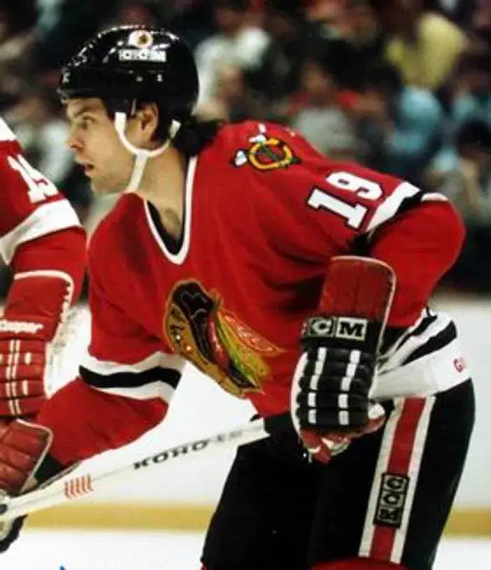 TROY MURRAY Chicago Blackhawks 1985 CCM Throwback NHL Hockey Jersey 