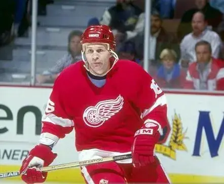 VLADIMIR KONSTANTINOV Detroit Red Wings 1995 CCM Vintage NHL Hockey Jersey 