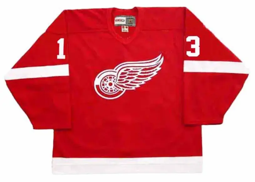 VYACHESLAV KOZLOV Detroit Red Wings 1995 Away CCM Throwback NHL Hockey Jersey