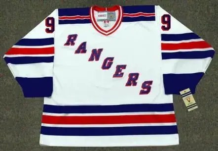ROB McCLANAHAN New York Rangers 1982 CCM Vintage Home NHL Hockey Jersey