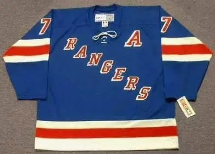 ROD GILBERT New York Rangers 1972 Away CCM Throwback NHL Hockey Jersey