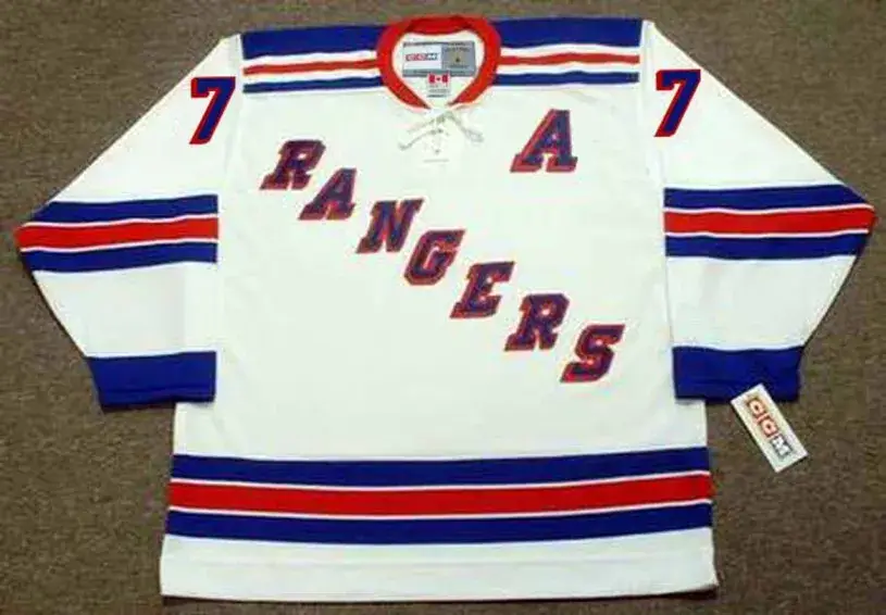 ROD GILBERT New York Rangers 1972 Home CCM Throwback NHL Hockey Jersey