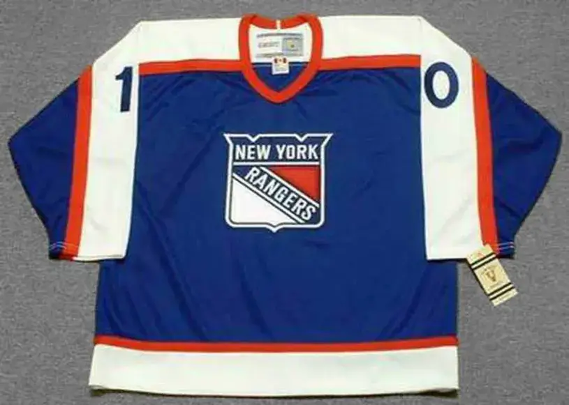 RON DUGUAY New York Rangers 1978 CCM Vintage Throwback NHL Hockey Jersey