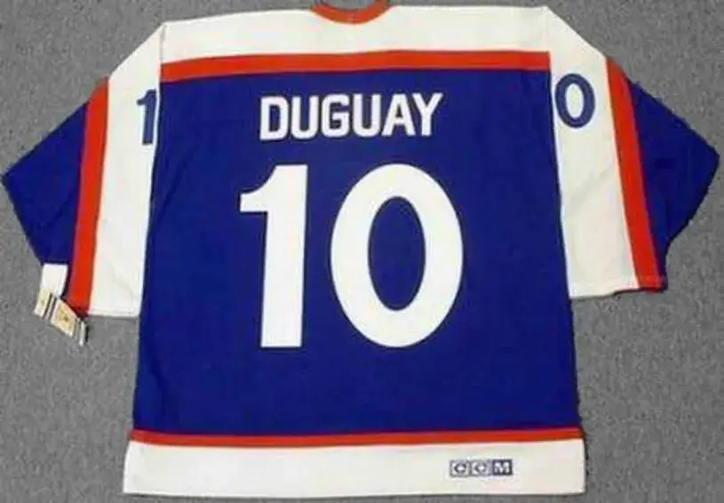 RON DUGUAY New York Rangers 1978 CCM Vintage Throwback NHL Hockey Jersey 