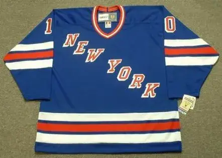 RON DUGUAY New York Rangers 1980 CCM Vintage Throwback NHL Hockey Jersey