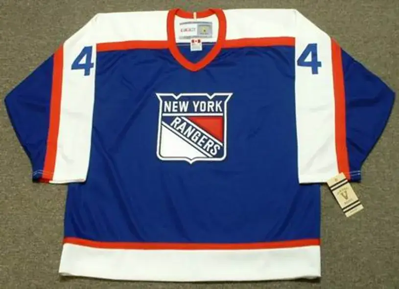 RON GRESCHNER New York Rangers 1978 CCM Vintage Throwback NHL Hockey Jersey