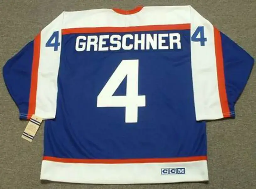 RON GRESCHNER New York Rangers 1978 CCM Vintage Throwback NHL Hockey Jersey 