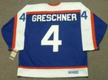 RON GRESCHNER New York Rangers 1978 CCM Vintage Throwback NHL Hockey Jersey 