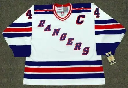 RON GRESCHNER New York Rangers 1986 CCM Vintage Home NHL Hockey Jersey