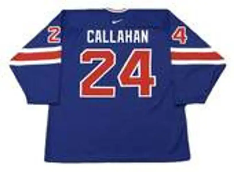 RYAN CALLAHAN 2004 USA Nike Throwback Hockey Jersey 