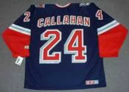 RYAN CALLAHAN New York Rangers 2006 CCM Throwback Alternate NHL Jersey 