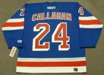 RYAN CALLAHAN New York Rangers 2006 CCM Throwback Home NHL Jersey 