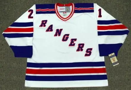 SERGEI ZUBOV New York Rangers 1993 CCM Vintage Throwback Home NHL Hockey Jersey
