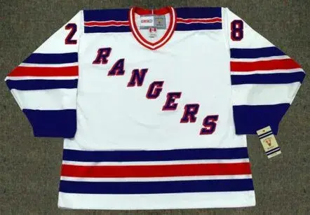STEVE LARMER New York Rangers 1993 CCM Vintage Throwback NHL Hockey Jersey