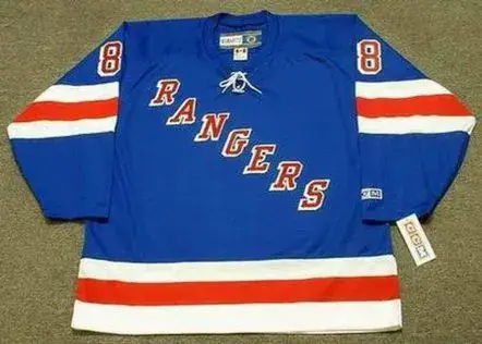 STEVE VICKERS New York Rangers 1970’s CCM Throwback Hockey Jersey