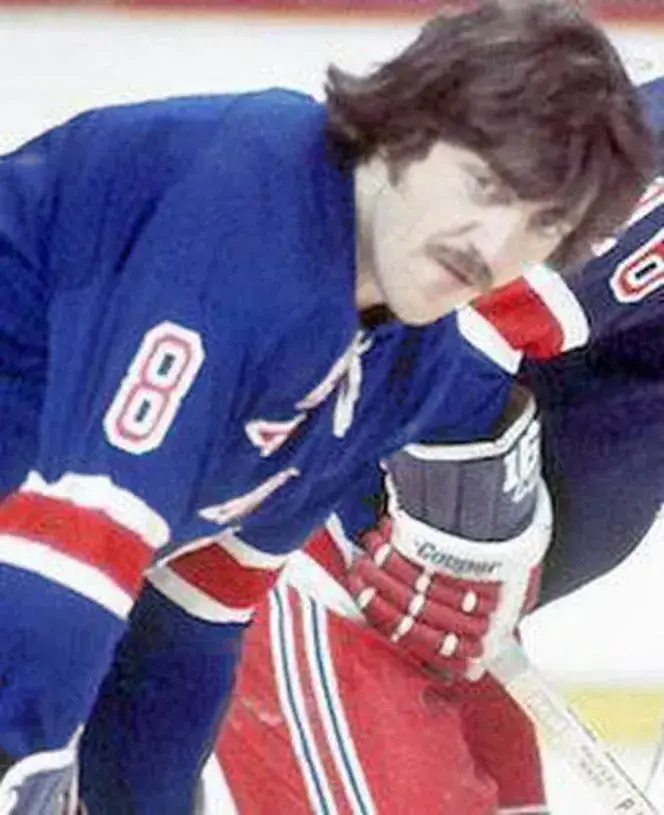 STEVE VICKERS New York Rangers 1970’s CCM Throwback Hockey Jersey 