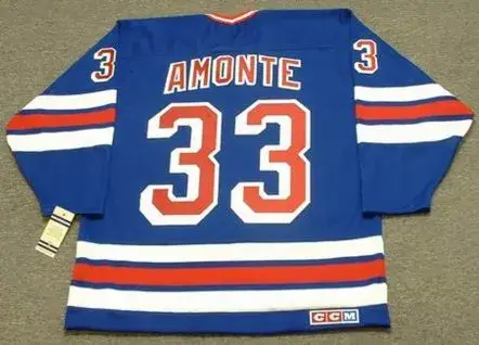 TONY AMONTE New York Rangers 1992 CCM Vintage Throwback NHL Hockey Jersey 