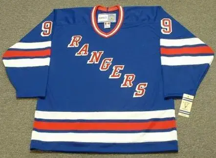 WAYNE GRETZKY New York Rangers 1997 Away CCM NHL Vintage Throwback Jersey