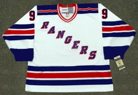 WAYNE GRETZKY New York Rangers 1997 Home CCM NHL Vintage Throwback Jersey