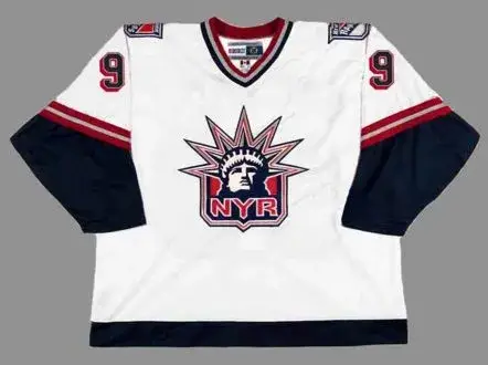 WAYNE GRETZKY New York Rangers 1999 Alternate CCM NHL Vintage Throwback Jersey