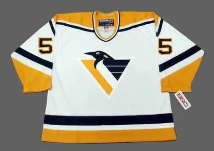 ULF SAMUELSSON Pittsburgh Penguins 1994 CCM Throwback Home NHL Jersey