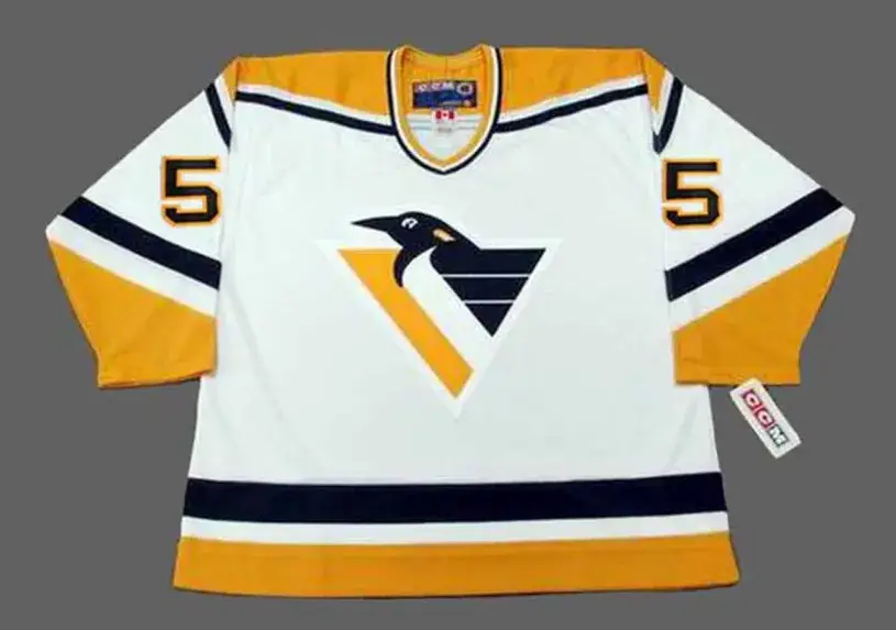 ULF SAMUELSSON Pittsburgh Penguins 1994 CCM Throwback Home NHL Jersey