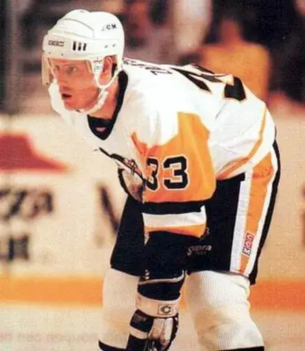 ZARLEY ZALAPSKI Pittsburgh Penguins 1989 CCM Vintage Home NHL Hockey Jersey 